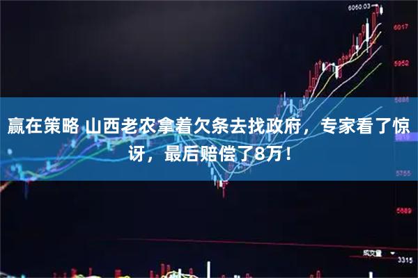 赢在策略 山西老农拿着欠条去找政府，专家看了惊讶，最后赔偿了8万！