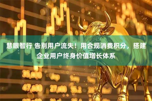 慧眼智行 告别用户流失！用合规消费积分，搭建企业用户终身价值增长体系