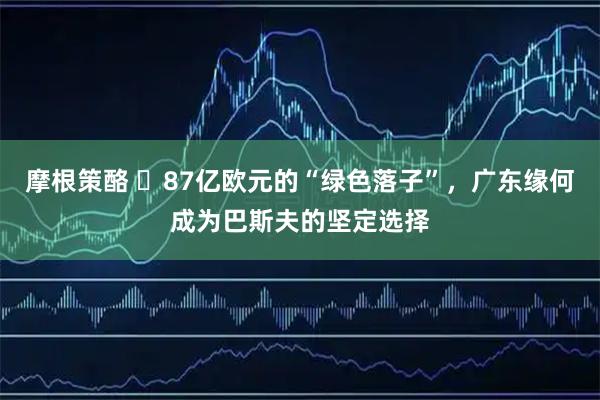 摩根策酪 ​87亿欧元的“绿色落子”，广东缘何成为巴斯夫的坚定选择