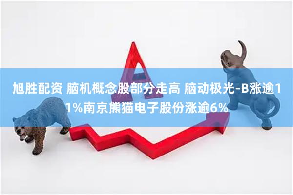 旭胜配资 脑机概念股部分走高 脑动极光-B涨逾11%南京熊猫电子股份涨逾6%